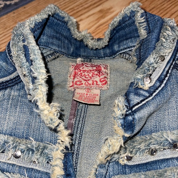 Jean jacket vest size small - Picture 6 of 6